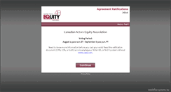 Desktop Screenshot of caea.isivote.com