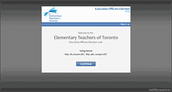 Desktop Screenshot of ett.isivote.com